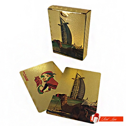 КАРТЫ ПЛАСТИКОВЫЕ "GOLDEN DUBAI"