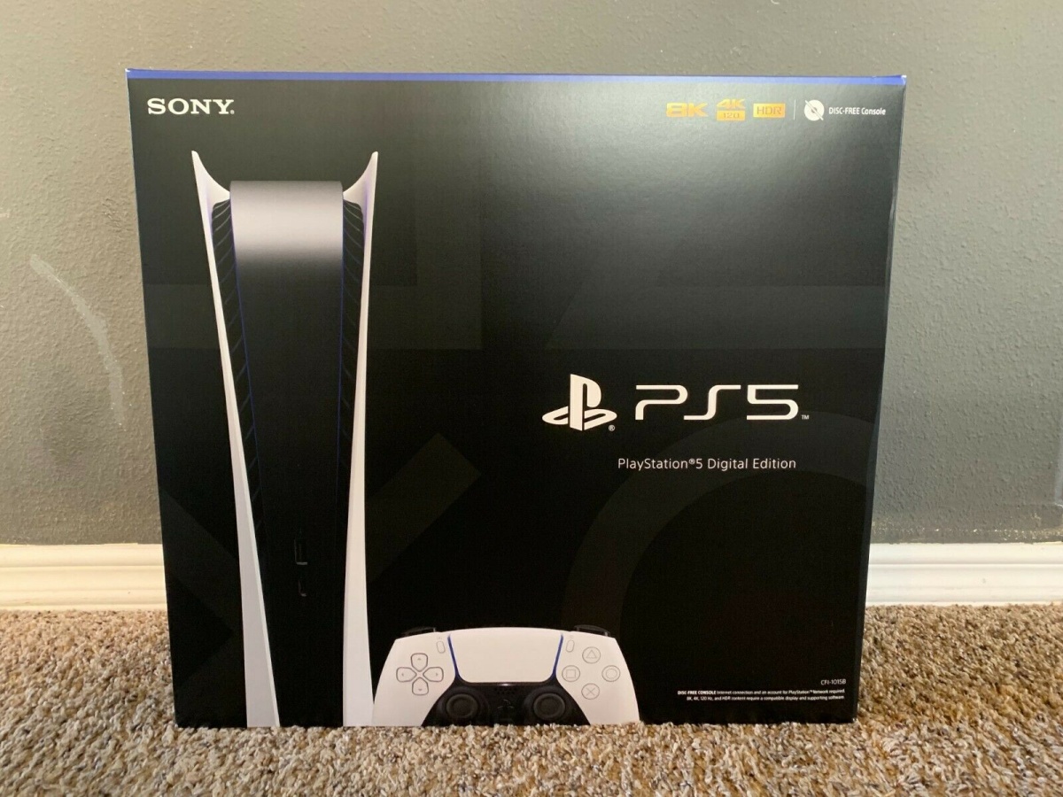 NEW SONY PLAYSTATION 5 (PS5) CONSOLE - DIGITAL EDITION