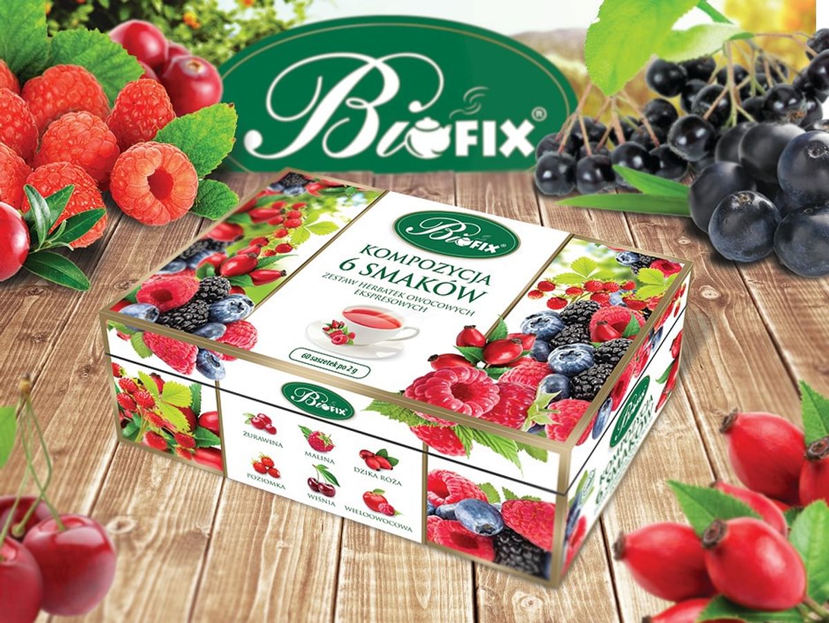ФРУКТОВЫЙ ЧАЙ BIOFIX КОМПОЗИЦИЯ 6 ВКУСОВ