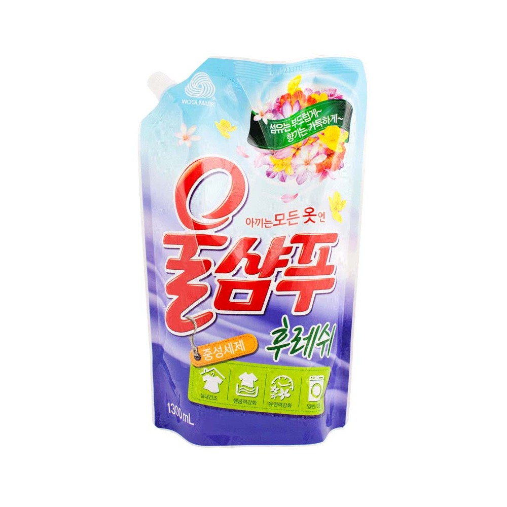 Wool Shampoo Свежесть Жидкое средство для стирки 1300мл (запаска)