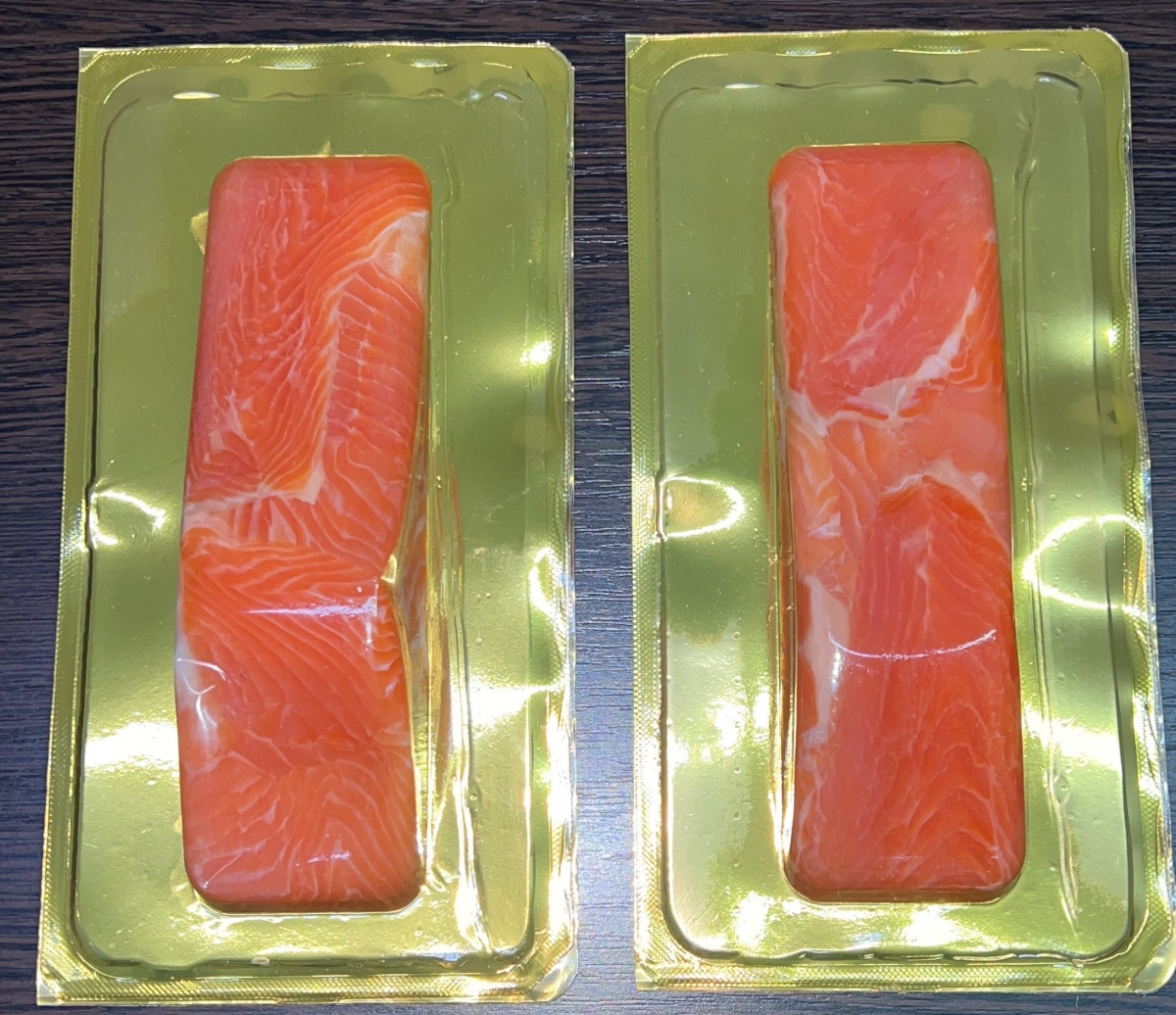«Куски морской форели с/с без кожи,  без костей», охлажденные, 200гр