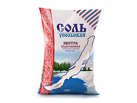 Усольская йодированная 1000г