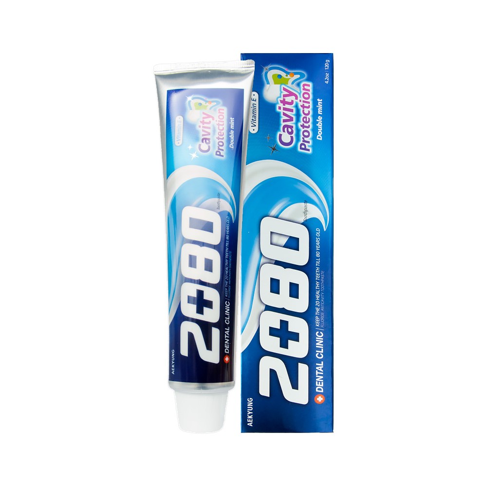 Dental Clinic 2080 Double Mint Натуральная Мята Зубная паста 120г