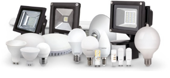 LED лента, лампы, светильники, прожекторы