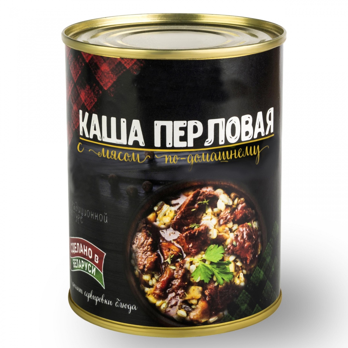 Консервы Каша перловая со свининой по-домашнему 350 г ж/б