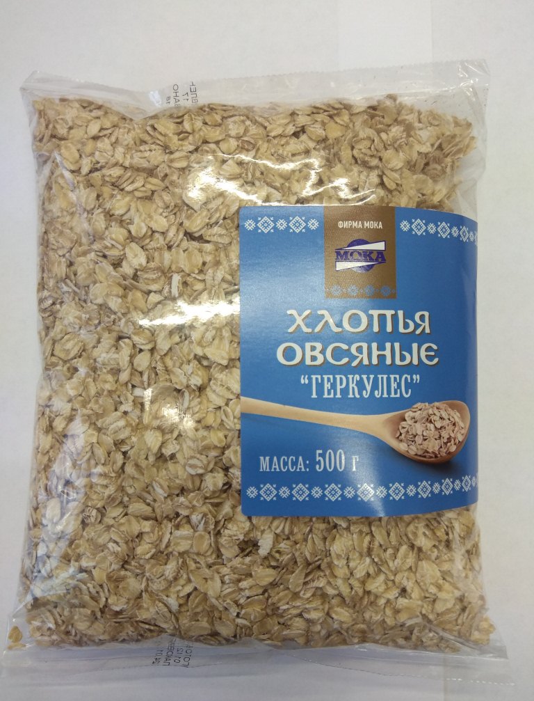 Хлопья овсяные "Геркулес"