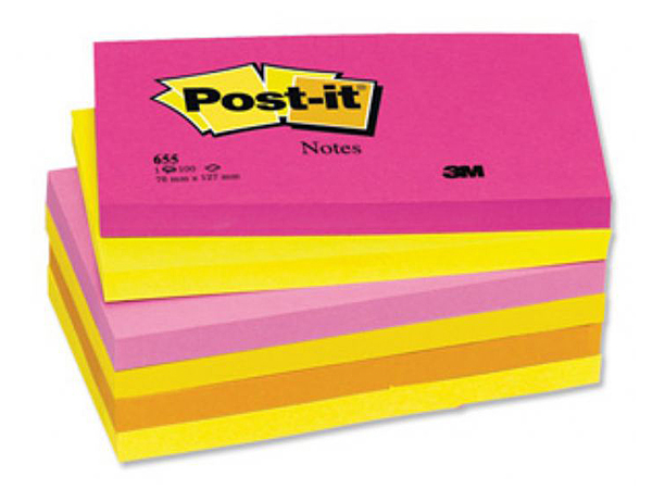 Бумага для заметок 3M 653-TF POST-IT