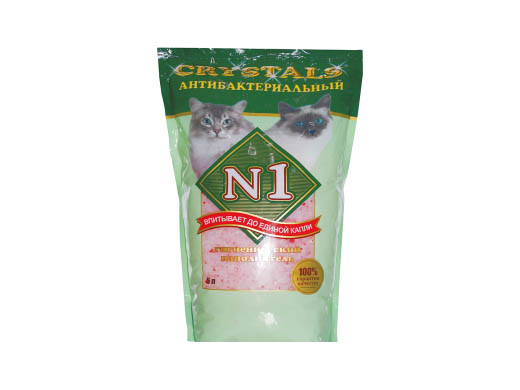 Силикагелевый наполнитель антибактериальный N 1 CRYSTALS