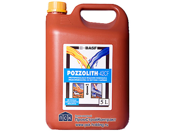 Добавки для бетона зимние BASF Pozzolith 42CF