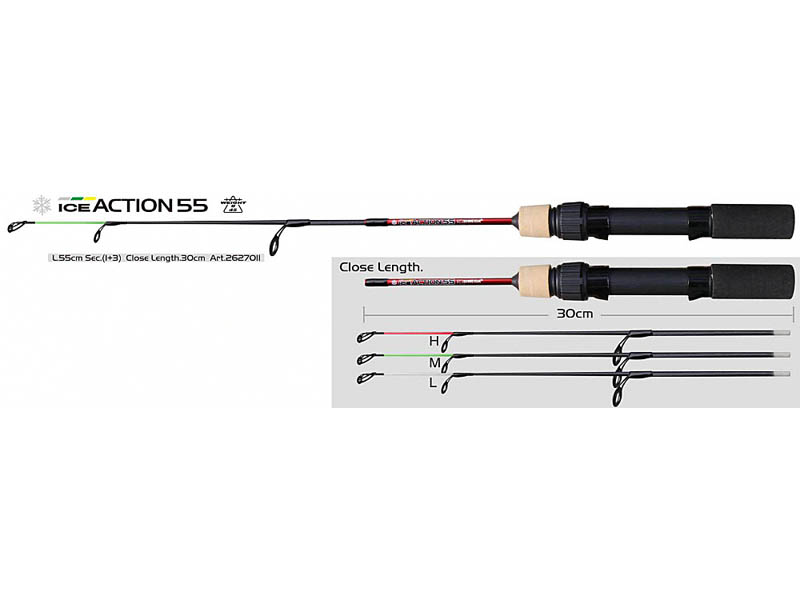 Удочка зимняя SWD шт "Ice action-55"