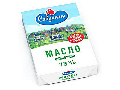 Масло сладко-сливочное несоленое