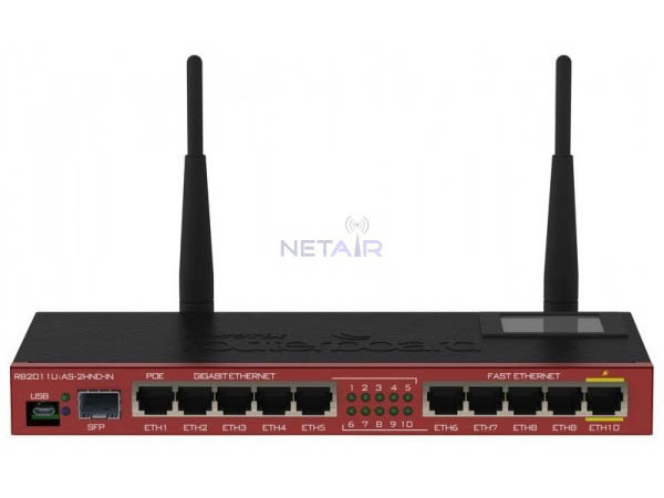 Маршрутизатор MikroTik RB2011UiAS-2HnD-IN