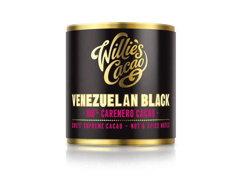 Какао VENEZUELAN BLACK - Carenero Superior 100%, 180 гр