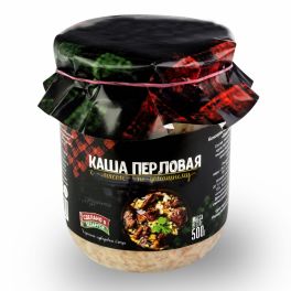 Консервы Каша перловая со свининой по-домашнему 500 г ст. банка