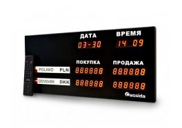 Табло валют Cassida R-series