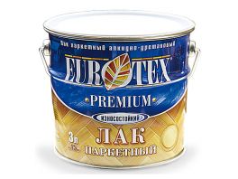 Лак паркетный алкидно-уретановый EUROTEX PREMIUM полуматовый