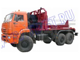 Тягач трубоплетевозный на шасси КамАЗ-65224/65225