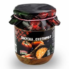 Консервы овощные Закуска "Охотничья" 500 г ст. банка