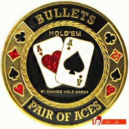 ХРАНИТЕЛЬ КАРТ "CARDGUARD BULLETS PAIR OF ACES"