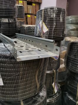 Лоток перфорированный МЛП 300х50х3000мм S=0,7