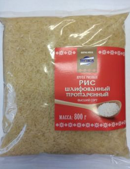 Рис шлифованный пропаренный, высший сорт