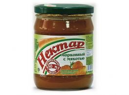 Нектар морковный с мякотью