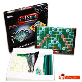 ИГРА "СКРАБЛ" 2 В 1