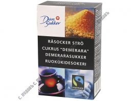 Сахар DANSUKKER темный тростниковый Демерара
