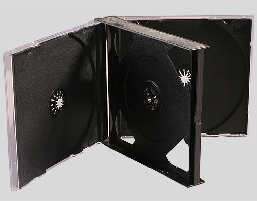 Упаковка на 4 CD или DVD диска