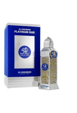 Al Haramain Perfumes 50 Years Platinum Oud Edp 100ml