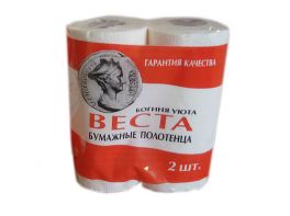 Бумажные полотенца Веста