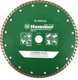 Диск алмазный 230х22/20 турбо HAMMER