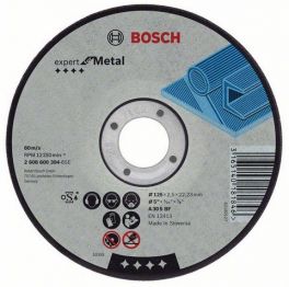 Круг   отрезной 230х2,5х22 BOSCH вогнутый/2.608.600.225