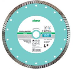 Диск алмазный 230х22 турбо   Expert DISTAR/бетон ТЕ65Н