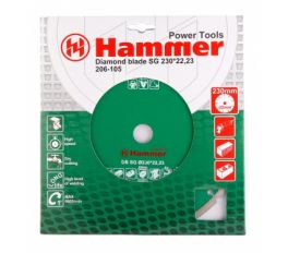 Диск алмазный 230х22/20 сегм. HAMMER