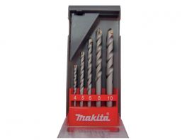 Набор сверл по бетону MAKITA 4,5,6,8,10 мм/D-05175